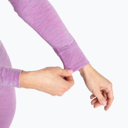 Damen Thermo-Unterwäsche-Set WOOLCANO Merino SET0543 lila