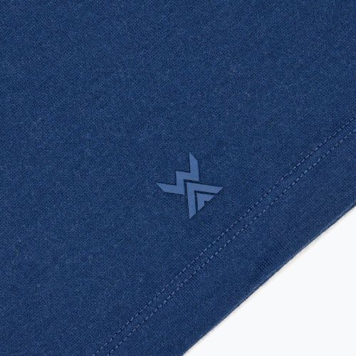 WOOLCANO Merino-Schlafanzug SPT24-33 navy blau