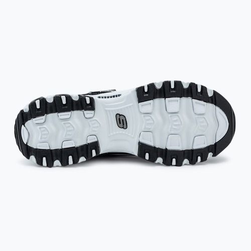 Schuhe Damen SKECHERS D'Lites Biggest Fan black/white/silver