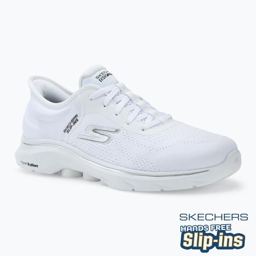 Schuhe Damen SKECHERS Go Walk 7 Valin white/black