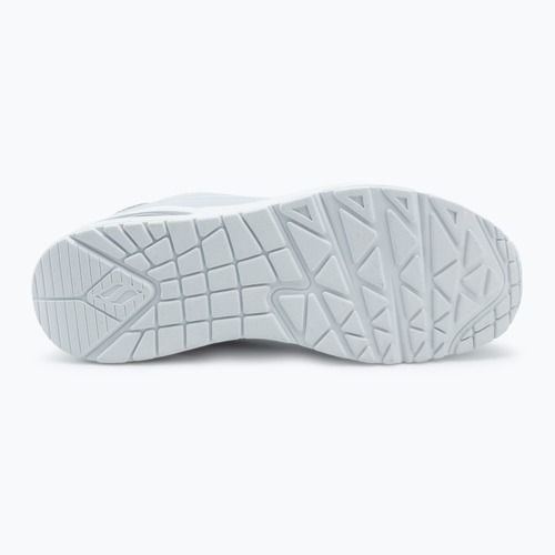 Schuhe Damen SKECHERS Uno Shimmer Away white/silver
