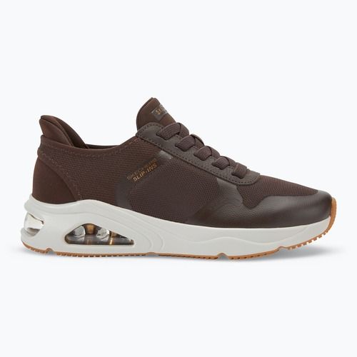 Schuhe Herren SKECHERS Uno Tres-Air Necessairy Comfort chocolate