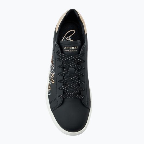 Schuhe Damen SKECHERS JGoldcrown Eden LX Gleaming Hearts black/mulitcolor