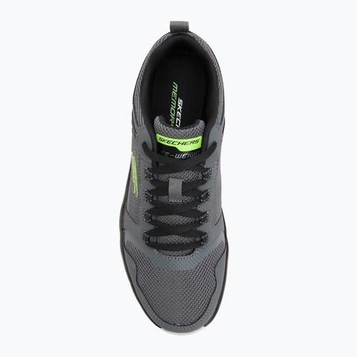Schuhe Herren SKECHERS Track Knockhill charcoal/black