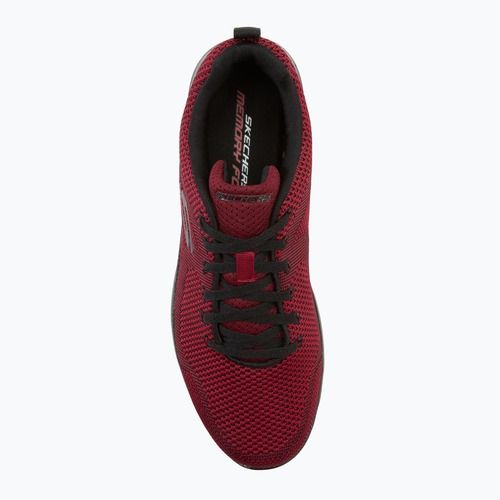 Schuhe Herren SKECHERS Summits Brisbane red/black