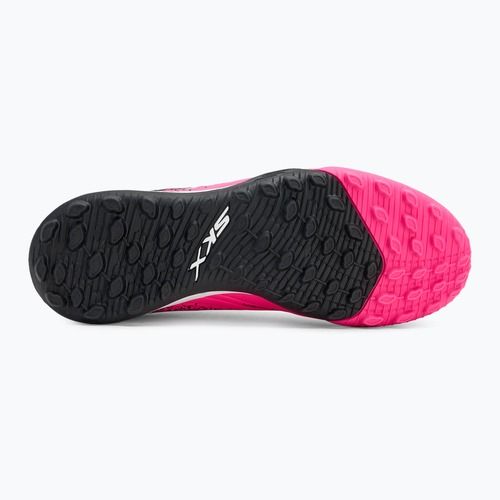 Skechers Razor Gold 1.5 TF Fußballschuhe für Kinder schwarz/rosa
