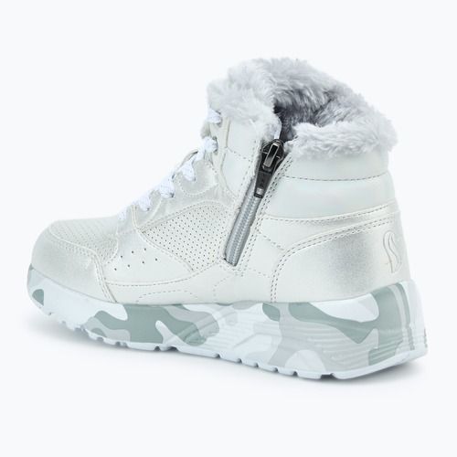 Kinderschuhe SKECHERS Uno Lite Camo Dazzle silver/grey