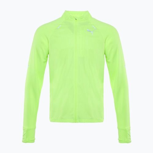 Damen Laufjacke PUMA Run Gridfleece fizzy apple