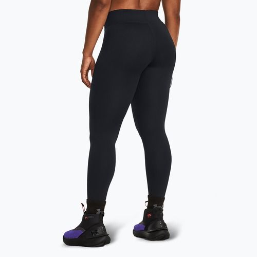 Under Armour ColdGear Authentics Damen Trainingsleggings schwarz/weiß