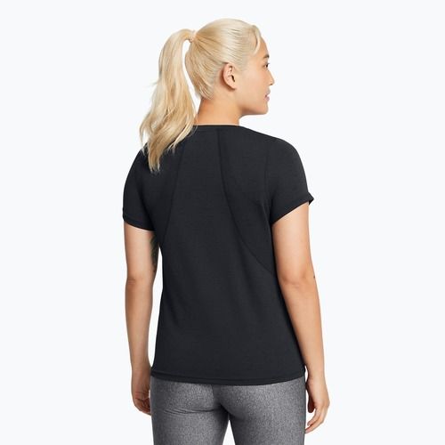 Under Armour Damen Trainings-T-Shirt Vanish Seamless Loose schwarz/anthrazit/weiß