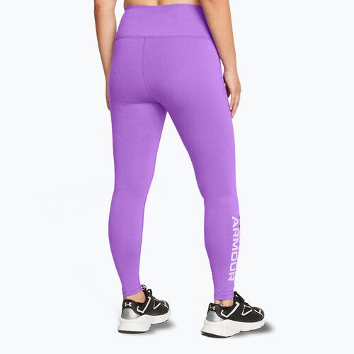 Under Armour Campus Graphic Damen Trainingsleggings lavish/salt purple/schwarz