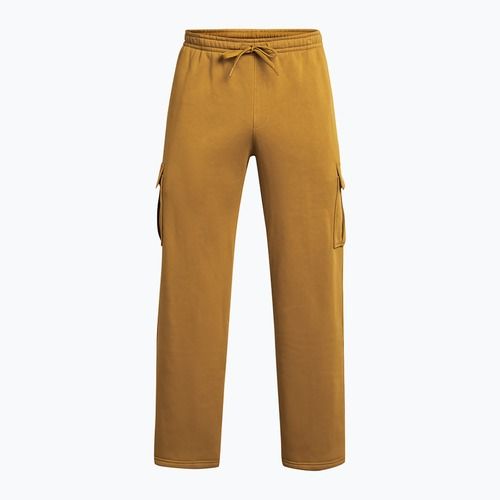 Herren Trainingshose Under Armour Project Rock Icon Fleece in Gelbocker/Silt
