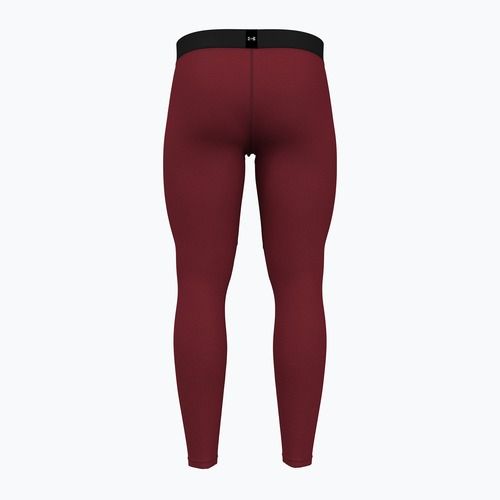 Trainingsleggings Herren Under Armour Elite CG cardinal / metallic silver