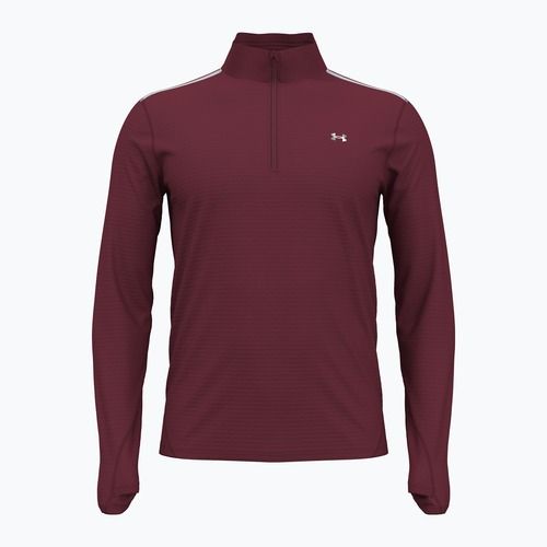 Lauf Sweatshirt Hoodie Herren Under Armour Vanish CW 1/4 Zip cardinal/reflective