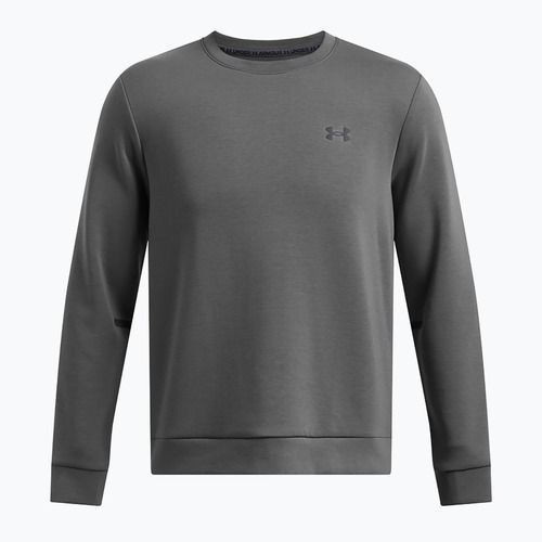Herren Under Armour Unstoppable Fleece Crew Kapuzenpullover castlerock/schwarz