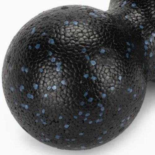 XTREXO TRX-MSP012 Doppelmassageball 12 cm schwarz/blau