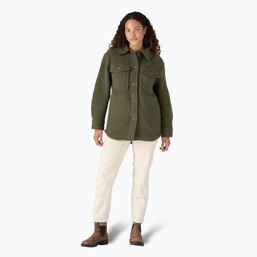 Jacke Damen Patagonia Retro Pile Shacket pine needle green