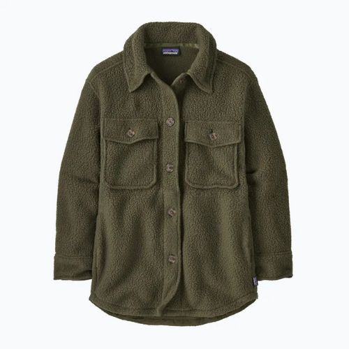 Jacke Damen Patagonia Retro Pile Shacket pine needle green