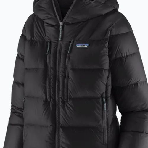 Daunenjacke Damen Patagonia Fitz Roy Down Hoody black