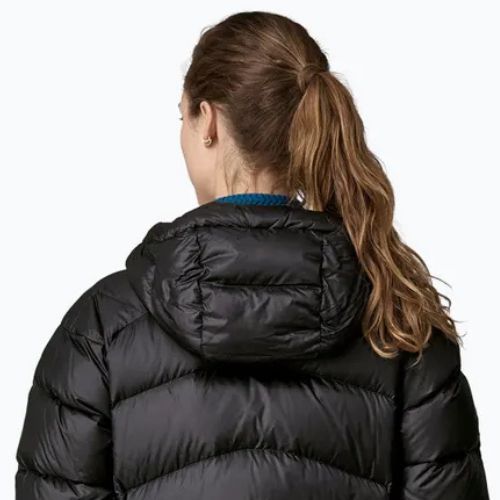 Daunenjacke Damen Patagonia Fitz Roy Down Hoody black