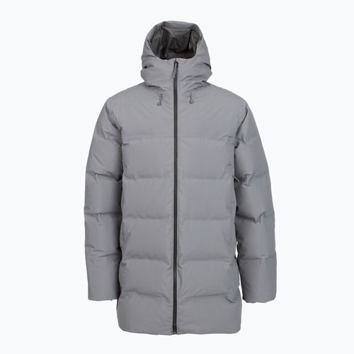 Daunen Mantel Herren Patagonia Jackson Glacier Parka noble grey