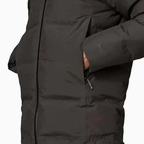 Herren-Daunenmantel Patagonia Jackson Glacier Parka schwarz