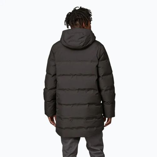 Herren-Daunenmantel Patagonia Jackson Glacier Parka schwarz