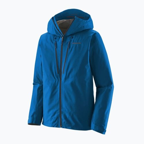 Herren Patagonia Triolet endlos blaue Regenjacke