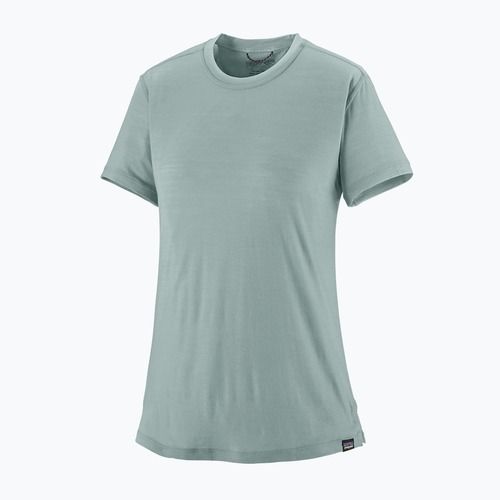 Damen Patagonia Cap Cool Merino Blend thermisch blau T-shirt