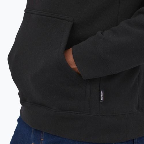 Patagonia Boardshort Logo Uprisal Hoody Tinte schwarz