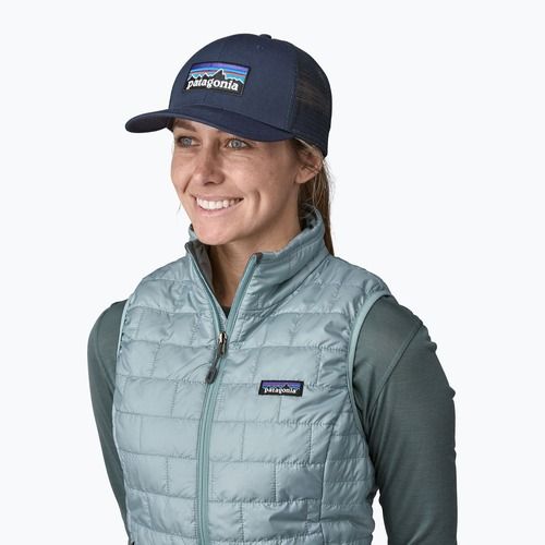 Patagonia P-6 Logo Trucker navy Kappe