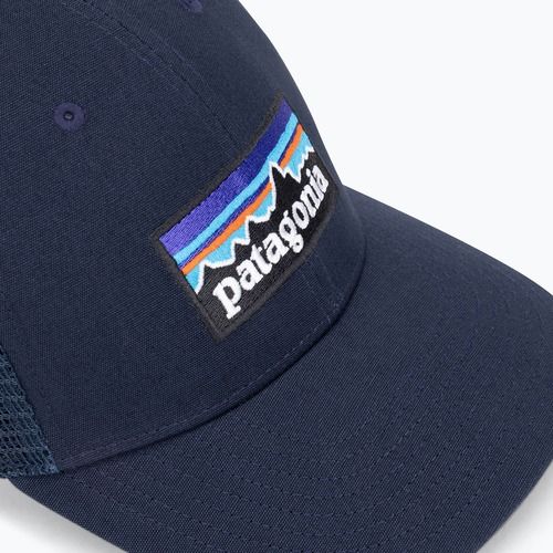 Patagonia P-6 Logo LoPro Trucker Kappe neue Marine