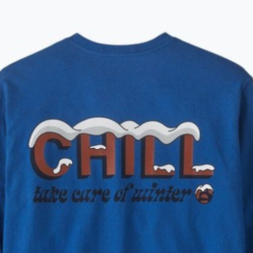 Longsleeve Herren Patagonia Chill Responsibili endless blue
