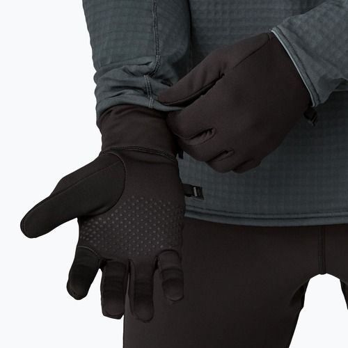Trekking Handschuhe Patagonia R1 Daily black