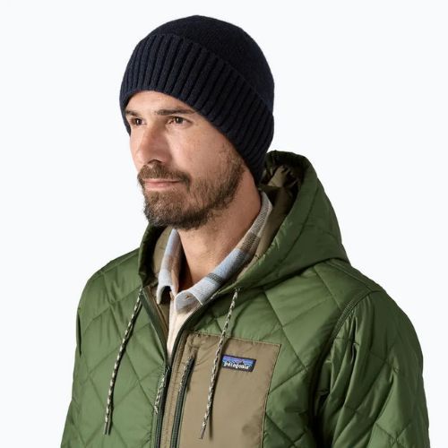 Patagonia Wintermütze Brodeo neu navy