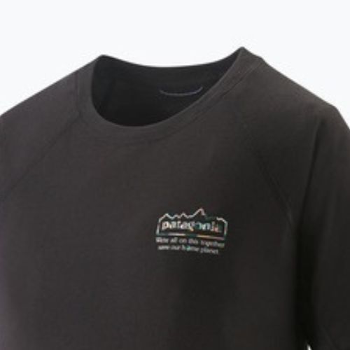 Damen Patagonia Capilene Cool Trail T-shirt Grafik Einheit fitz/schwarz