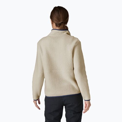 Damen Patagonia Retro Pile Fleece-Sweatshirt Marsupial natur