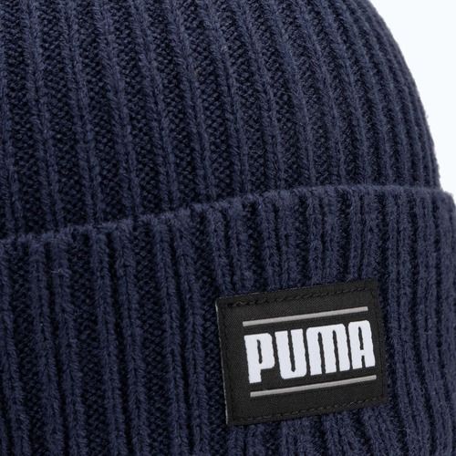 PUMA Gerippte Klassische Manschette Wintermütze puma navy