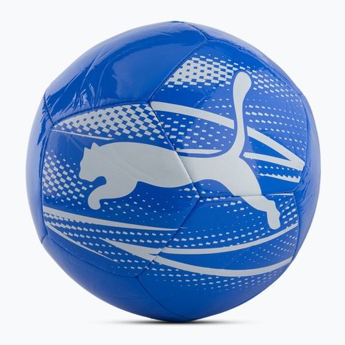 PUMA Attacanto Graphic Fußball puma weiß/blauemazing Größe 3