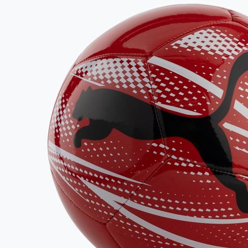 PUMA Attacanto Graphic Fußball puma rot/puma weiß/puma schwarz Größe 4