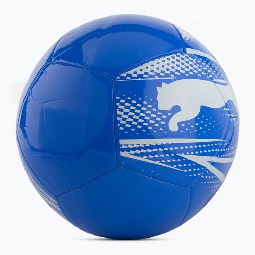 PUMA Attacanto Graphic Fußball puma weiß/blauemazing Größe 5