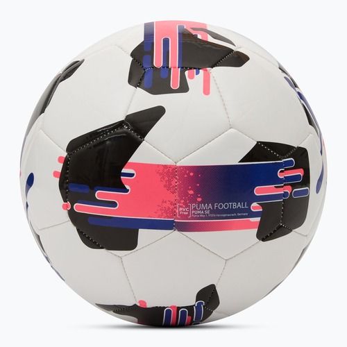 Fußball PUMA Orbita 6 MS puma white/lapis lazuli/sunset glow Größe 3