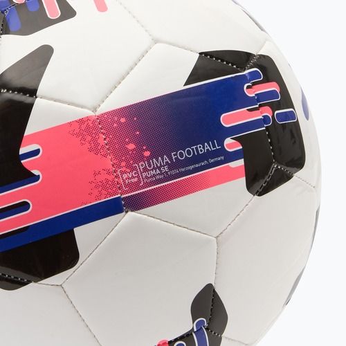 Fußball PUMA Orbita 6 MS puma white/lapis lazuli/sunset glow Größe 3