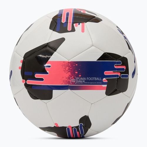 Fußball PUMA Orbita 6 MS puma white/lapis lazuli/sunset glow Größe 5