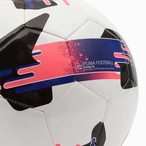 Fußball PUMA Orbita 6 MS puma white/lapis lazuli/sunset glow Größe 5