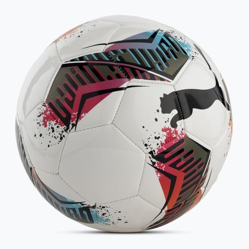 PUMA Futsal 2 MS Fußball puma weiß/garnet rose/dusty aqua Größe 4