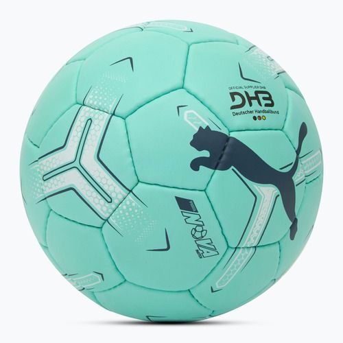 PUMA Nova Match electric handball peppermint/grau skies/puma weiß Größe 3