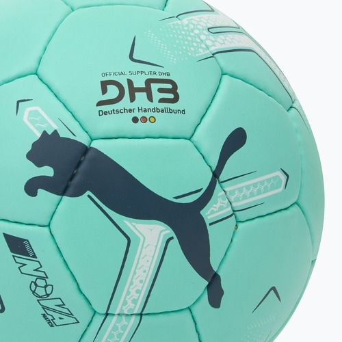 PUMA Nova Match electric handball peppermint/grau skies/puma weiß Größe 3
