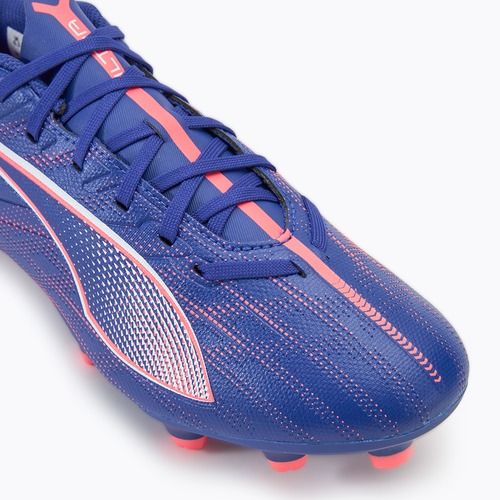 PUMA Ultra 5 Play FG/AG Lapislazuli/Puma Weiß/Sunset Gloe Fußballschuhe