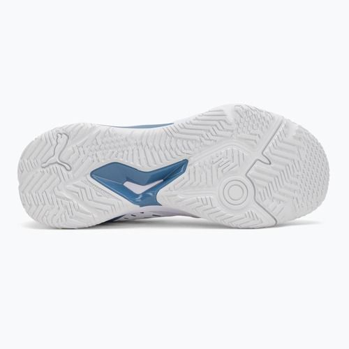 PUMA Solarflash III Indoor-Sportschuh puma weiß/blau horizon